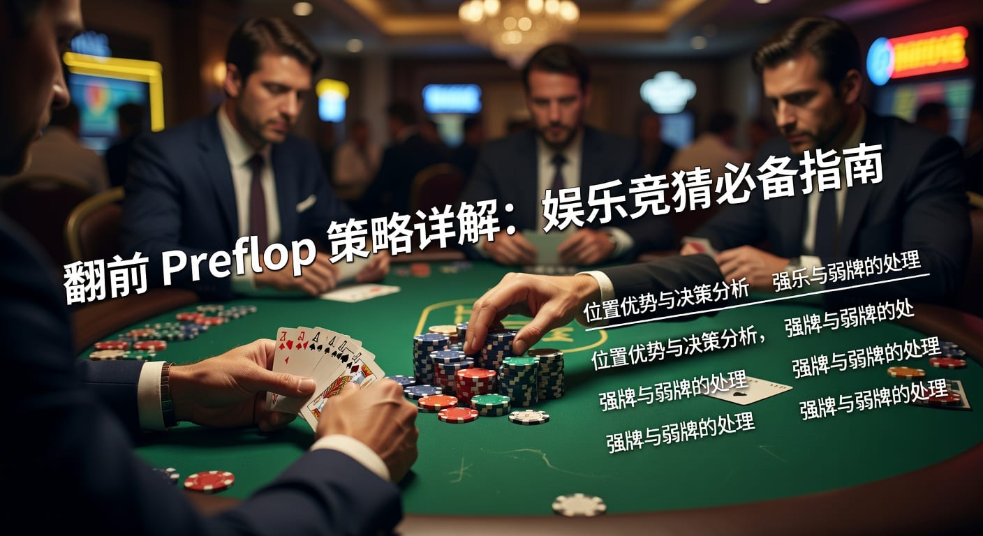 翻前 preflop实战分析：起手牌、位置与下注节奏