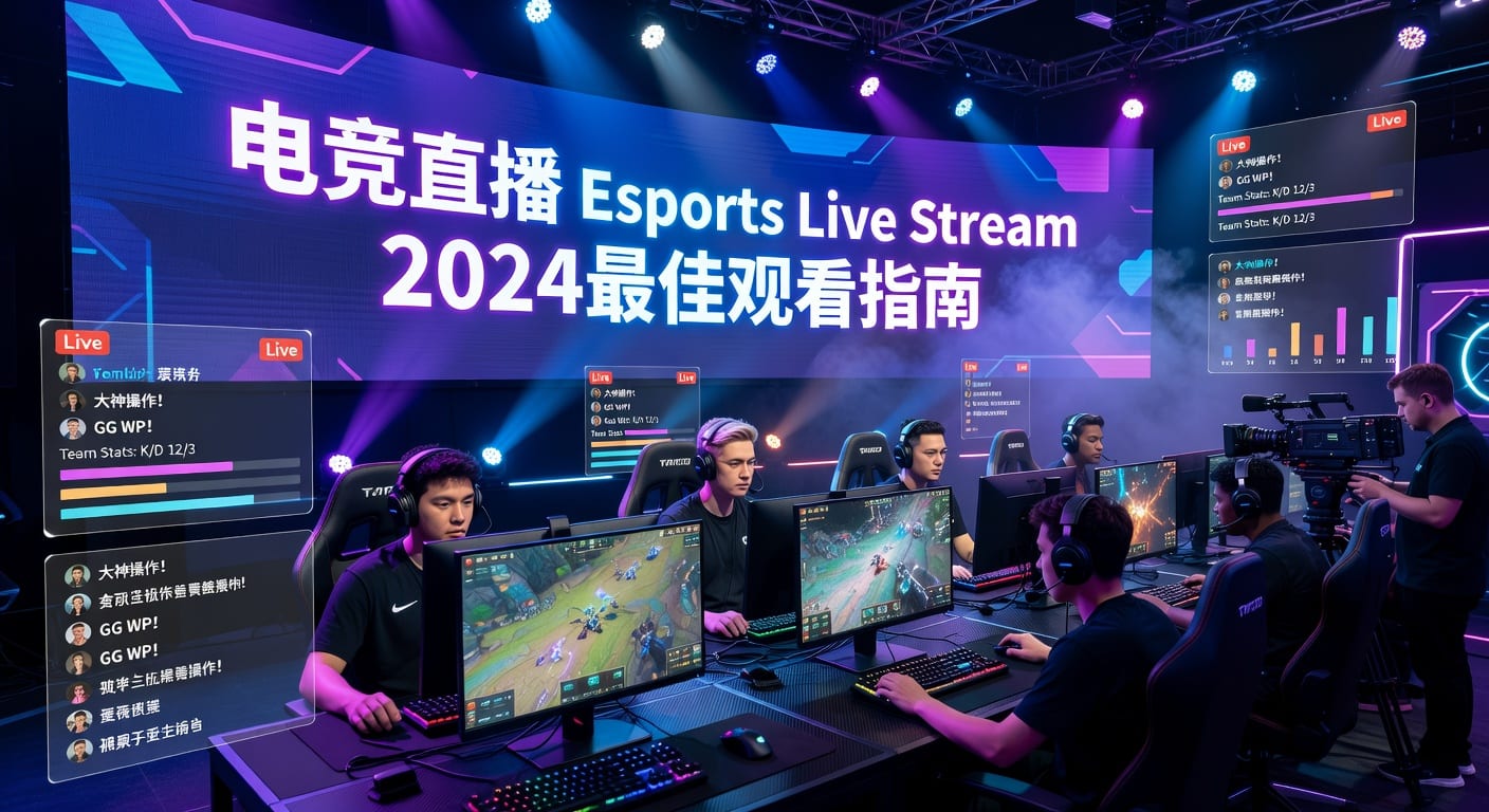 电竞直播 Esports Live Stream 观赛与搜索意图解析