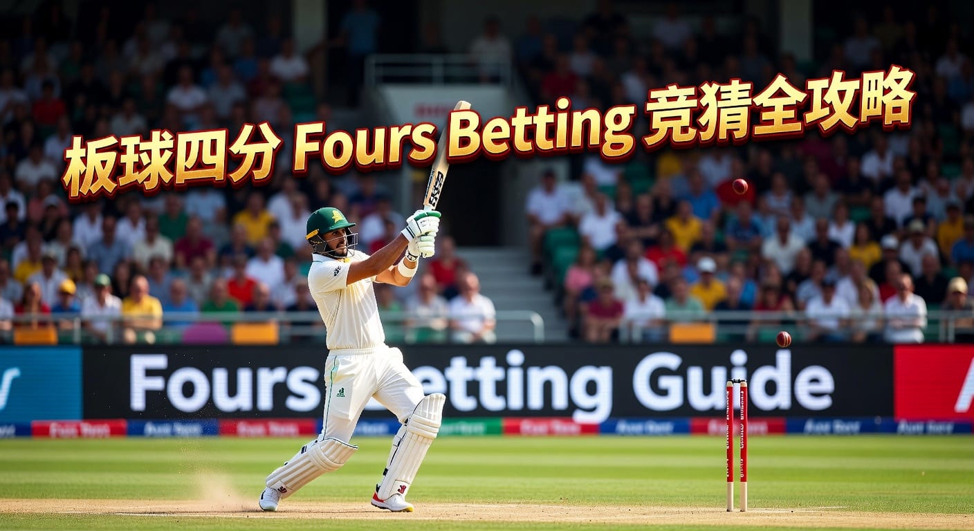 板球四分 Fours Betting 实战指南：规则、赔率与投注技巧