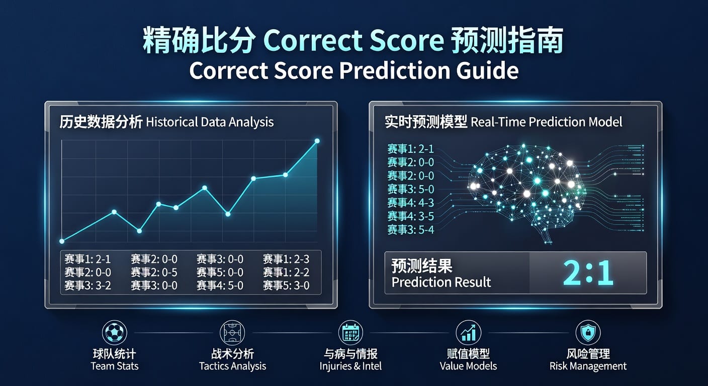 精确比分 correct score：投注技巧与实战思路